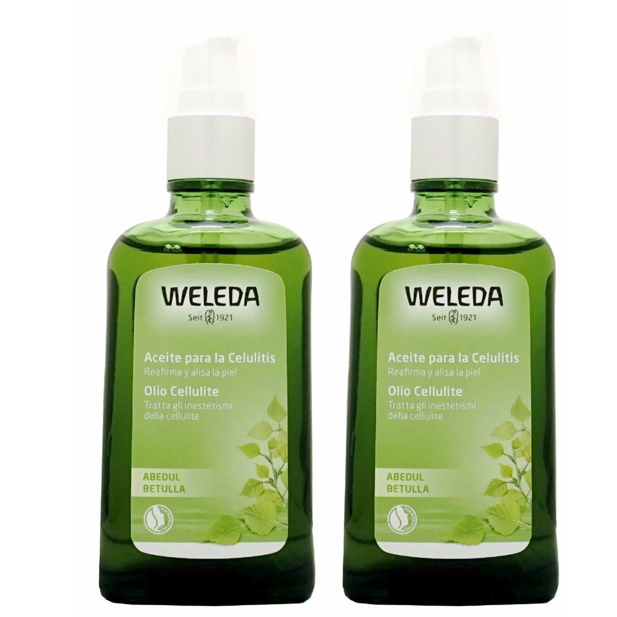 コスメ通販　WELEDA ヴェレダ ホワイトバーチ ボディシェイプオイル 100ml×2本