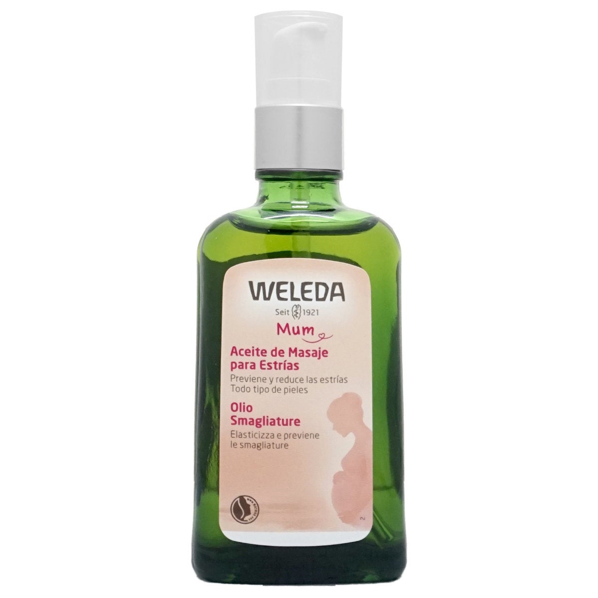 コスメ通販　WELEDA ヴェレダ マザーズボディオイル 100ml(ポンプ)